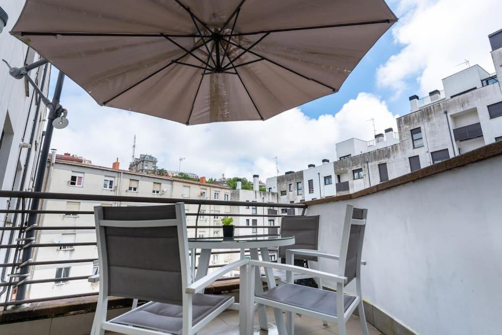Apartamento En El Corazon De La Ciudad Con Parking Santander Bagian luar foto